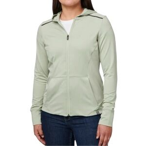 5.11 Women’s Selma Full Zip Light‎ Green Hooded Jacket  Sz M